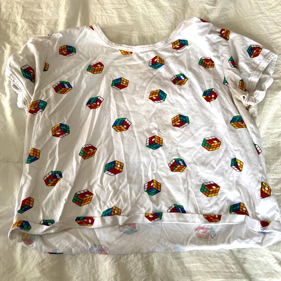 Rubik’s cube crop top - Picture 1 of 1